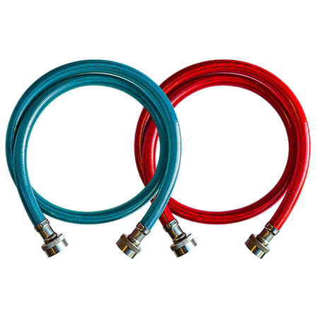 UDP WASH MACH HOSE 3/8"" 2PK WA0677004